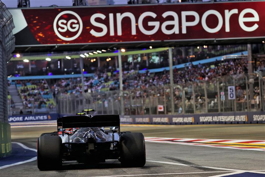 Singapore f1 car